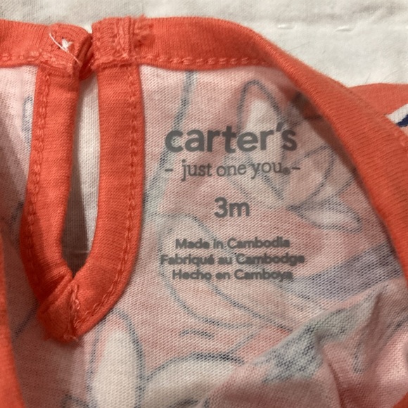 Carters 3m dress bloomer set - Picture 2 of 3